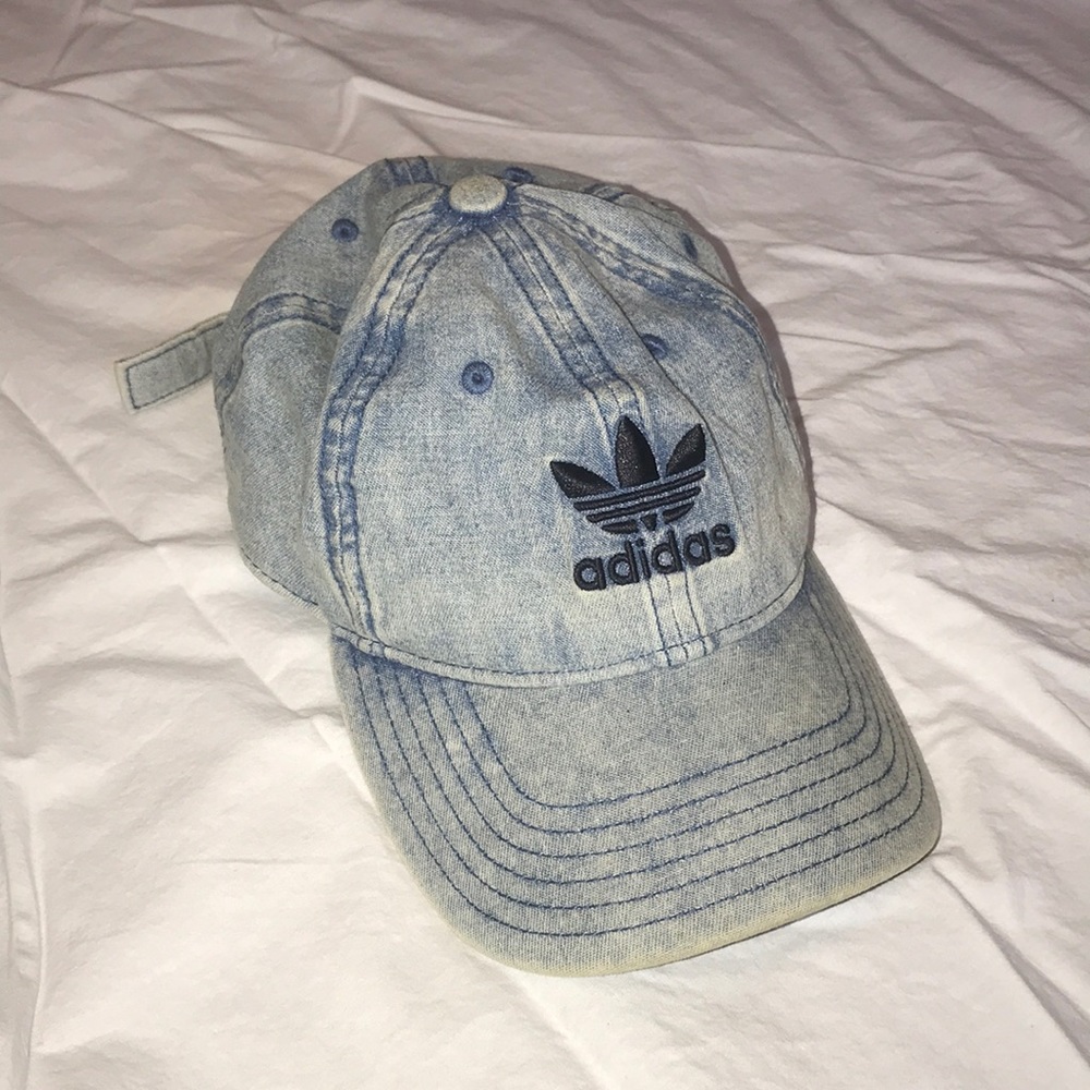 An Adidas denim dad hat!